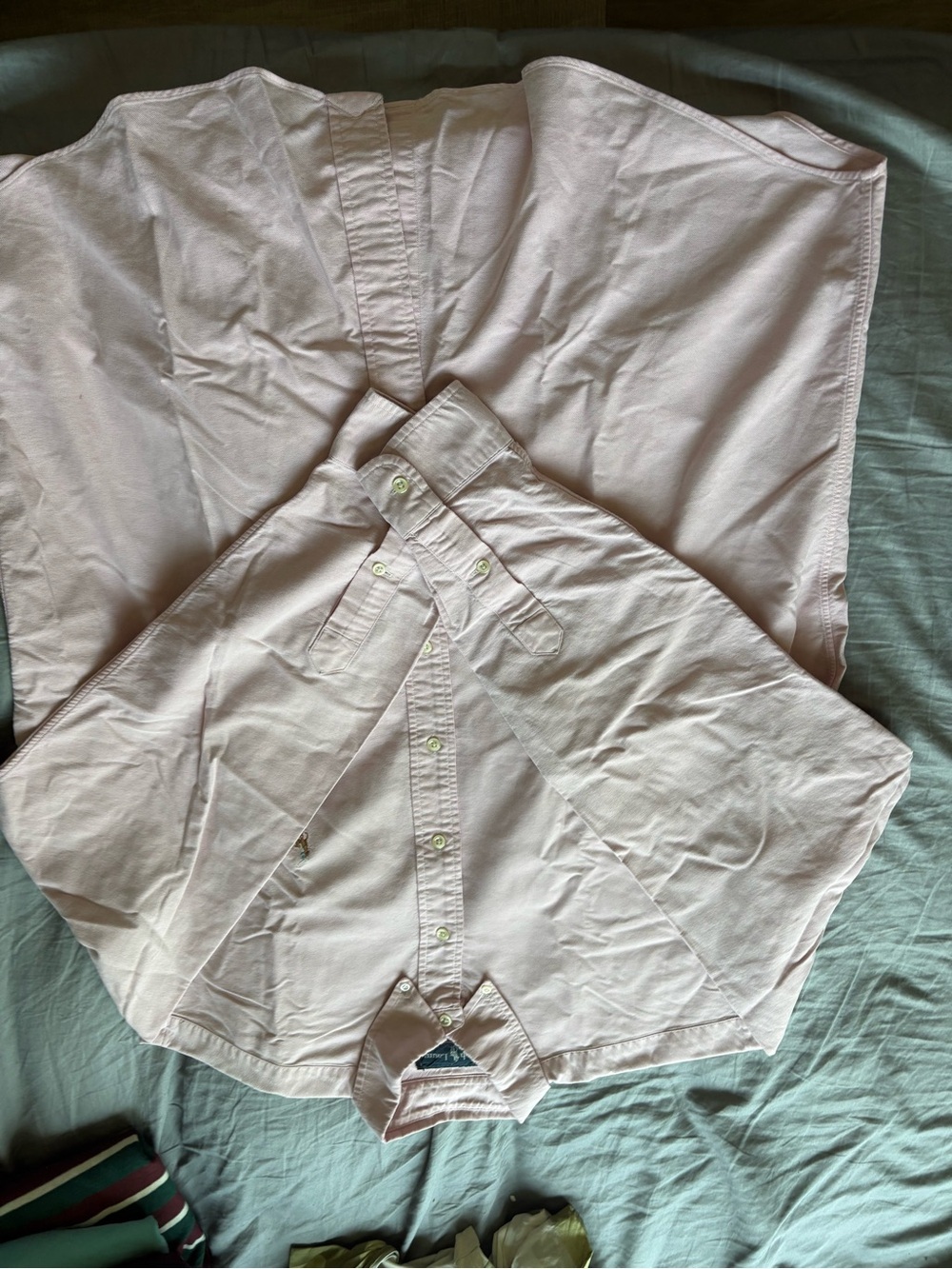 Ralph Lauren Pale Pink Blake Cotton Shirt